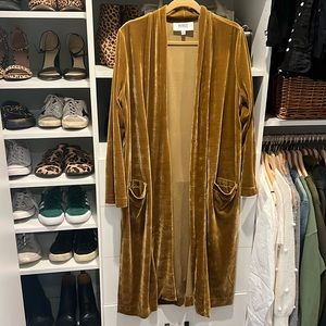 BB Dakota Steve Madden velvet duster M